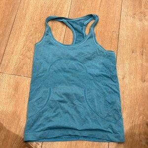 Swiftly Tech Racerback Tank - Size 4 - Blue